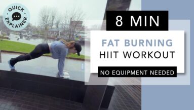 8 minute fat burning HIIT workout